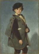 Portrait d'Edmond en macfarlane (Alfred Dehodencq) - Muzeo.com
