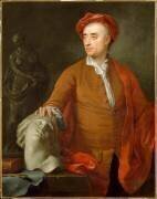 Portrait présumé de sculpteur anglais Michaël Rysbreeck (1694-1770) (Jan van der Banck) - Muzeo.com