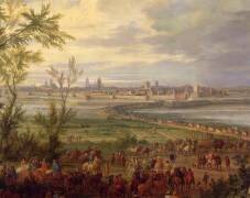 Prise d'Ypres par Louis XIV, 19 mars 1678 (Adam Frans van der Meulen) - Muzeo.com