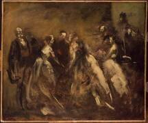 Réception aux Tuileries en 1867. (Jean-Baptiste Carpeaux) - Muzeo.com