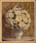 Reines marguerites dans un vase (Marie Duhem) - Muzeo.com