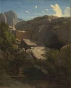Saint Jérôme au désert (Paul Jean Flandrin) - Muzeo.com
