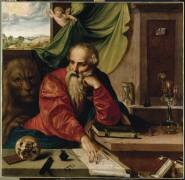 Saint Jérôme en méditation (Georg Pencz) - Muzeo.com