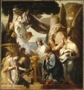 Salomon sacrifiant aux idoles (Sébastien Bourdon) - Muzeo.com