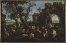 Scène champêtre (Andrea Locatelli) - Muzeo.com