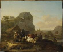 Scène paysanne (Joseph Duplessis) - Muzeo.com