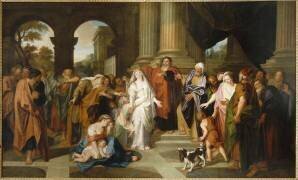 Suzanne accusée par les vieillards (Antoine Coypel) - Muzeo.com