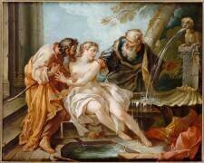 Suzanne et les vieillards (Joseph Marie Vien) - Muzeo.com