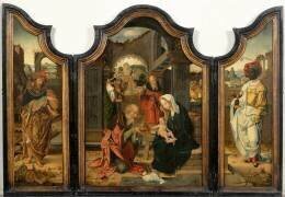 Triptyque de l'Adoration des mages (Maître de 1518) - Muzeo.com