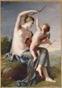 Vénus qui désarme l'Amour (Robert Lefèvre) - Muzeo.com