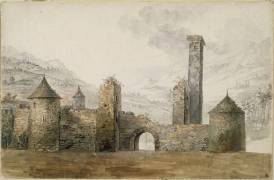 Vieilles murailles (Henri Joseph van Blarenberghe) - Muzeo.com