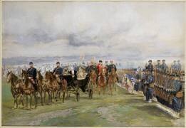 Visite officielle du Tsar Nicolas II en France en 1896 (Edouard Detaille) - Muzeo.com
