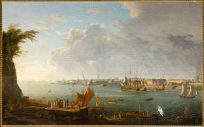 Vue du port de Lorient (Jean-François Hue) - Muzeo.com