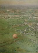 Vue générale de Paris, prise de l'Observatoire, en ballon (Victor Navlet) - Muzeo.com