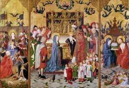 Retable des sept joies de la Vierge (Maître de la Sainte Parenté) - Muzeo.com