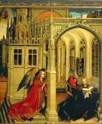 The Annunciation (Robert Campin) - Muzeo.com