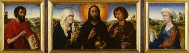 Triptyque de la famille Braque (complet) (Rogier van der Weyden) - Muzeo.com