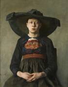 A Bavarian Peasant Girl (Hanna Pauli) - Muzeo.com