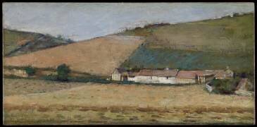 A Farm Among Hills (Theodore Robinson) - Muzeo.com