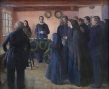 A Funeral (Anna Kirstine Ancher) - Muzeo.com
