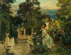 A Garden in Corfu (John Singer Sargent) - Muzeo.com