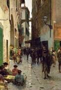 A Ghetto of Florence (Telemaco Signorini) - Muzeo.com