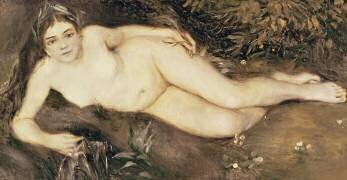 A Nymph by a Stream (Auguste Renoir) - Muzeo.com