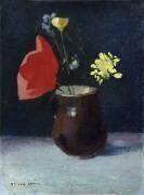 A Pitcher of Flowers (Odilon Redon) - Muzeo.com