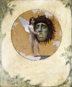 A Putto with a Mask (Jean-Léon Gérôme) - Muzeo.com