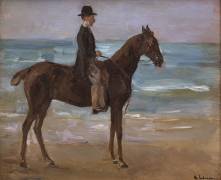 A Rider on the Shore (Max Liebermann) - Muzeo.com