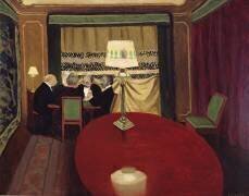 A Round of Poker (Félix Vallotton) - Muzeo.com