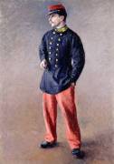 A Soldier (Gustave Caillebotte) - Muzeo.com
