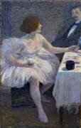 A Visit in the Dressing Room (Federico Zandomeneghi) - Muzeo.com