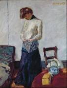 A Woman Undressing (Pierre Bonnard) - Muzeo.com