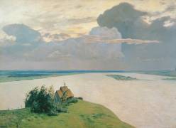 Above the Eternal Peace (Isaac Levitan) - Muzeo.com