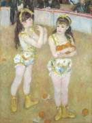 Acrobats at the Cirque Fernando (Auguste Renoir) - Muzeo.com