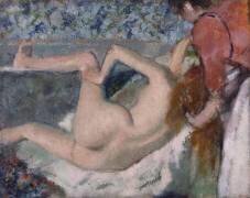 After the Bath (Edgar Degas) - Muzeo.com