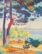Afternoon at Pardigon (Var) (Henri-Edmond Cross) - Muzeo.com