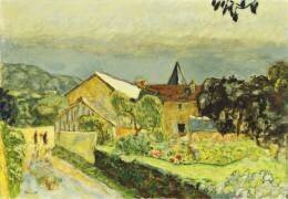 Afternoon Landscape in August (Pierre Bonnard) - Muzeo.com