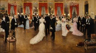 An evening (Jean Béraud) - Muzeo.com