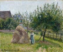 Apple Trees in Eragny (Camille Pissarro) - Muzeo.com