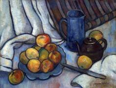 Apples, teapot and jug (Suzanne Valadon) - Muzeo.com