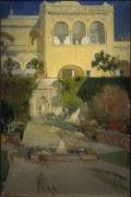 Après-midi ensoleillé dans l’Alcazar de Séville (Joaquin Sorolla y Bastida) - Muzeo.com