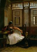 Arnaut Smoking (Jean-Léon Gérôme) - Muzeo.com
