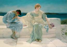 Ask me no more (Lawrence Alma-Tadema) - Muzeo.com