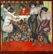 At the Bar (Boris Dmitrievich Grigoriev) - Muzeo.com