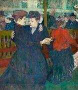 At the Moulin Rouge Two Women Walzing (Henri de Toulouse-Lautrec) - Muzeo.com