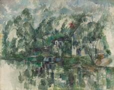 At the Water's Edge (Paul Cézanne) - Muzeo.com