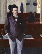Au café (Gustave Caillebotte) - Muzeo.com
