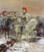 Avant la charge, les carabiniers à Winkowo (Edouard Detaille) - Muzeo.com